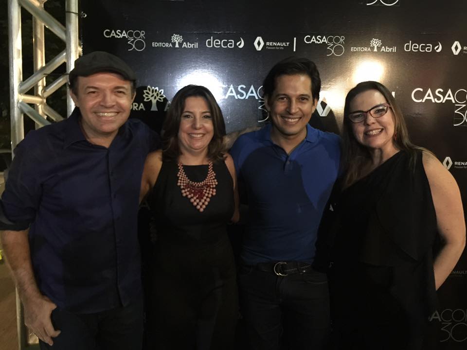 André Dantas, Carla Cavalcanti, Maury Santana e Isabela Coutinho - Foto Gustavo Glória
